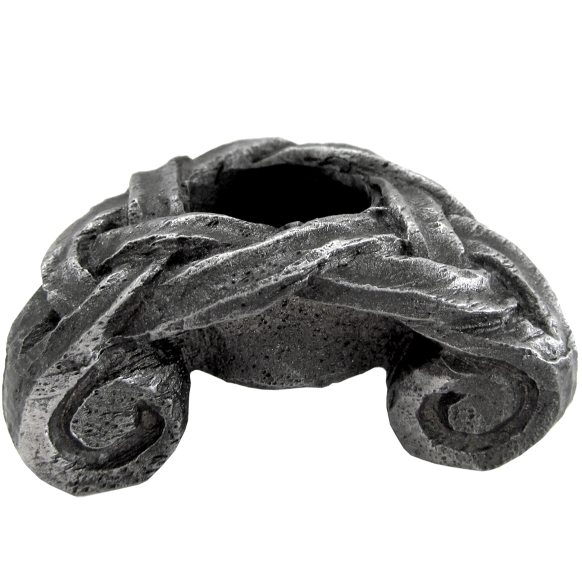 Mini Pewter Triskelion Candle Holder