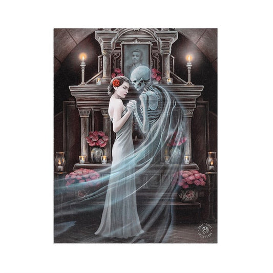 Forever Yours Canvas Plaque by Anne Stokes