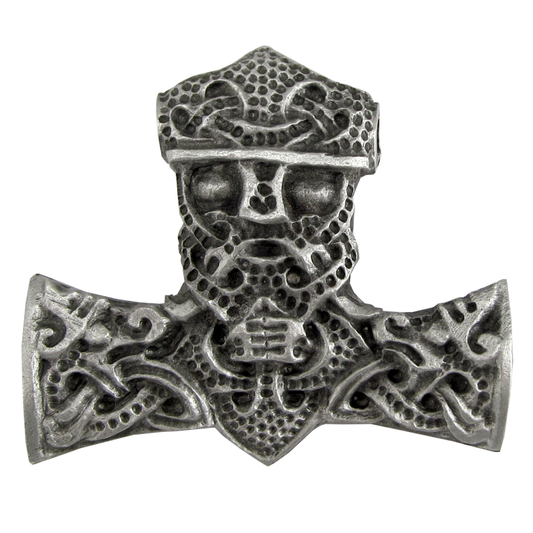 Pewter Mammen Style Thor’s Hammer Pendant
