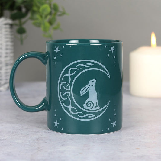 The Moon Gazing Hare Mug