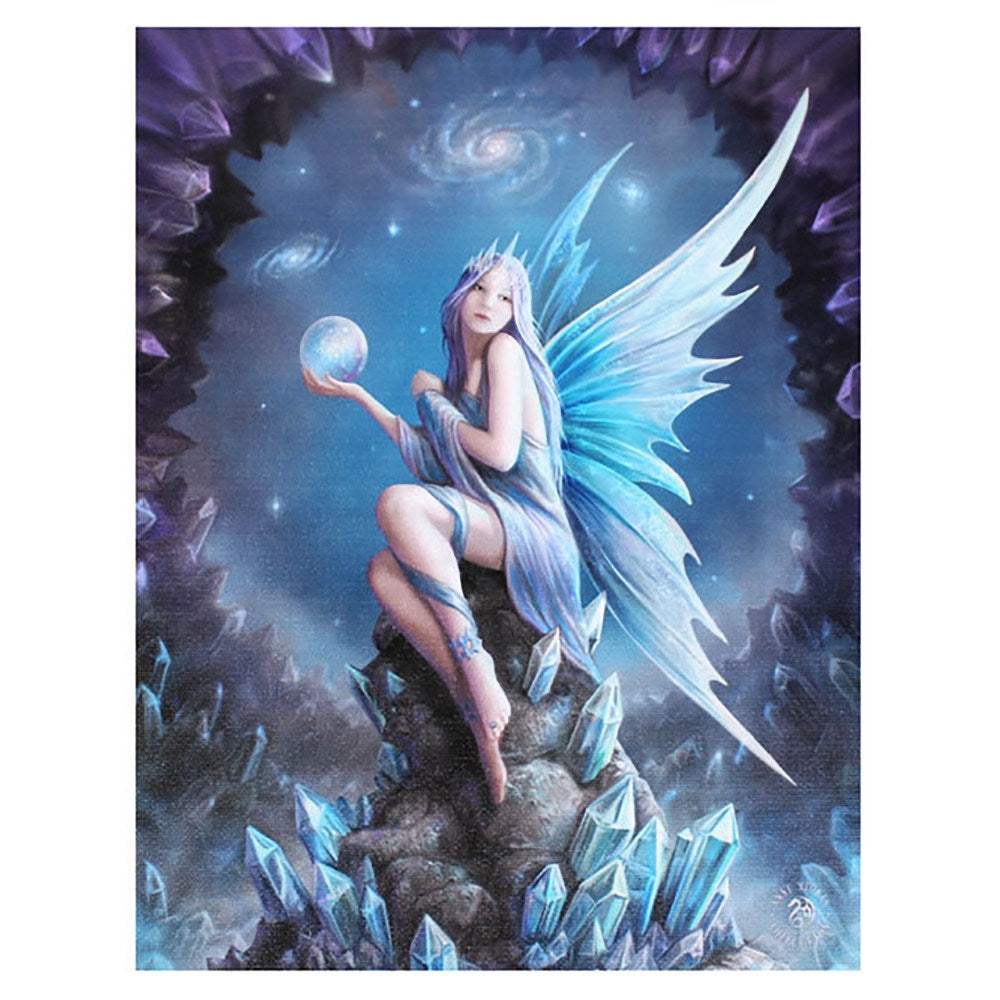 Stargazer Canvas Plaque by Anne Stokes