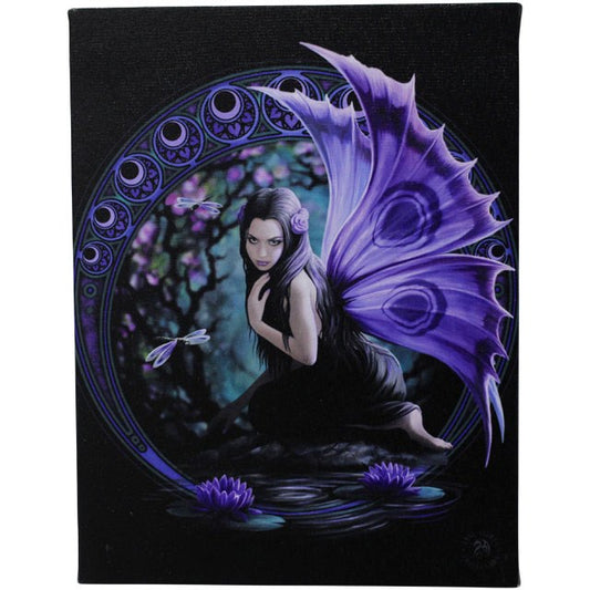 Naiad Canvas Plaque by Anne Stokes