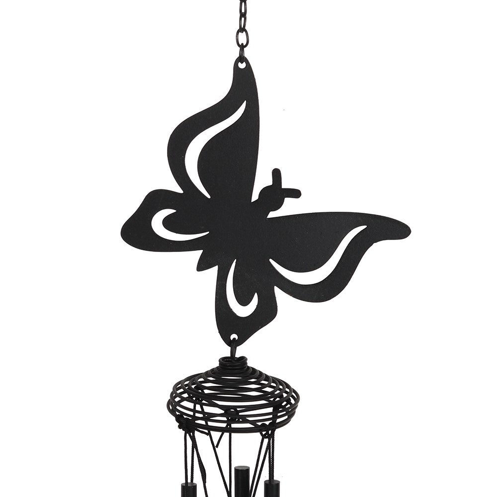 Black Cut-out Windchime