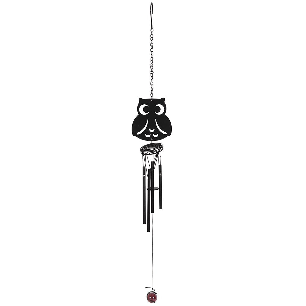 Black Cut-out Windchime