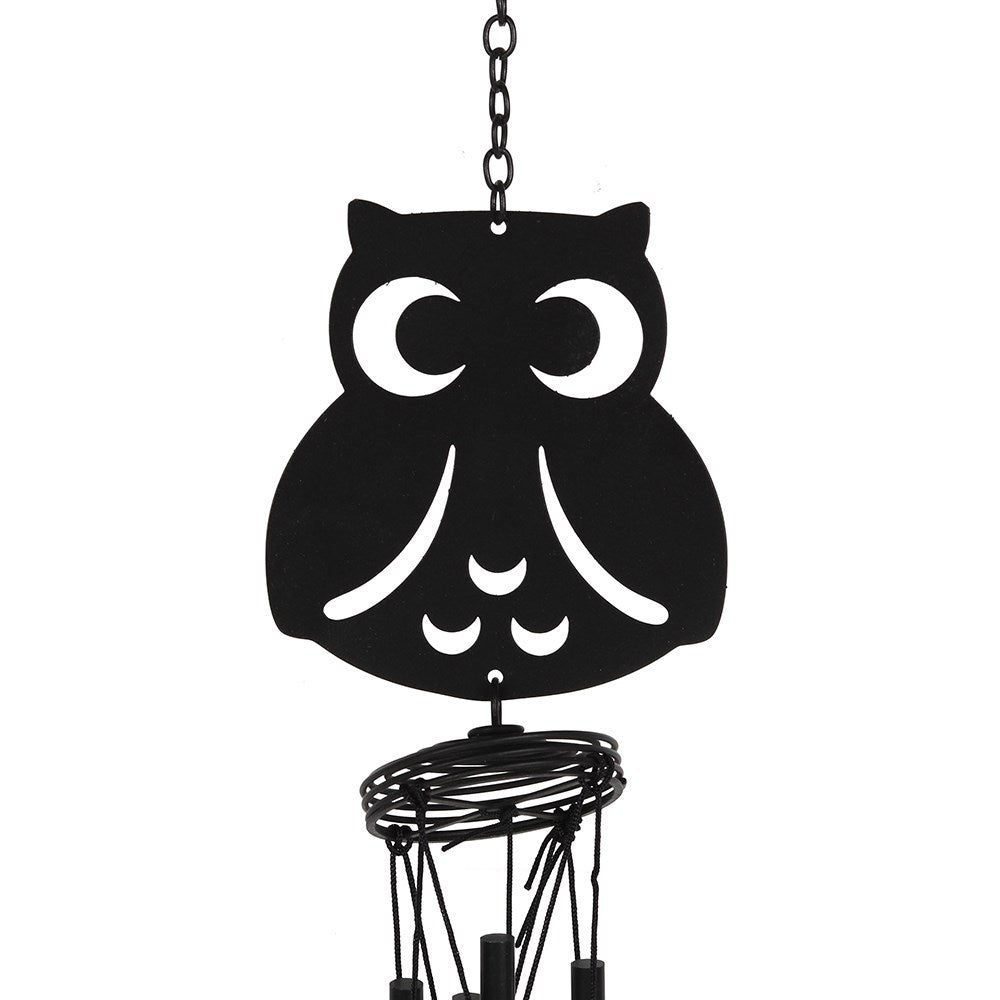 Black Cut-out Windchime