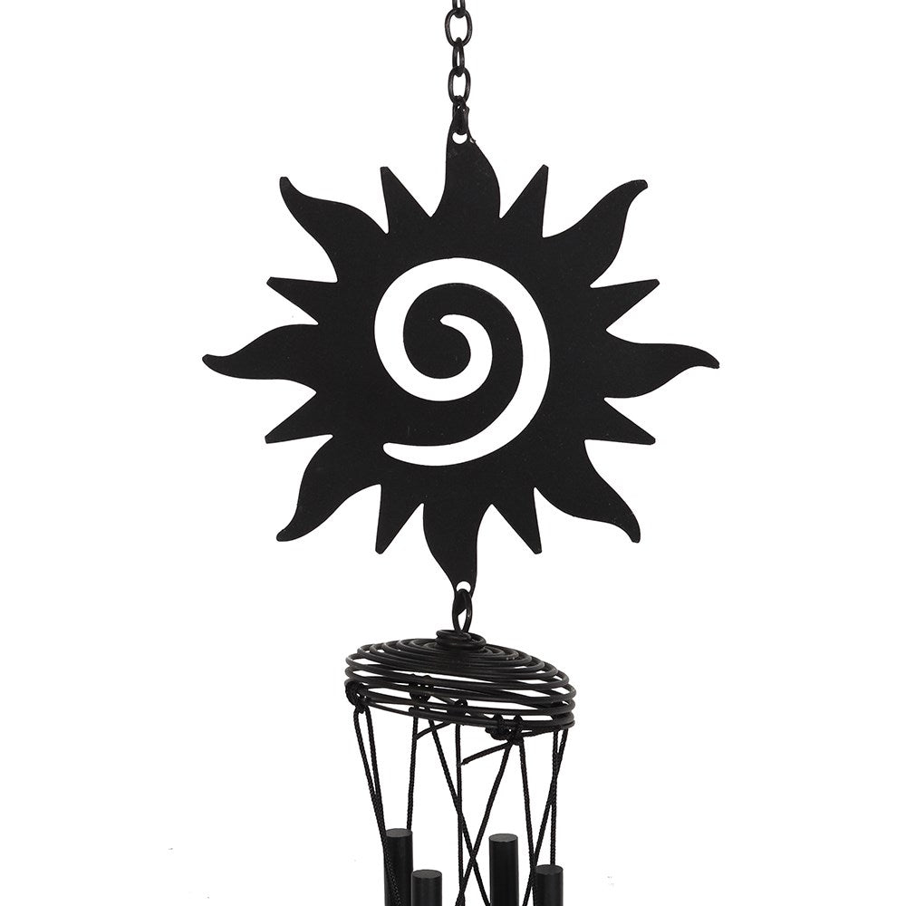 Black Cut-out Windchime